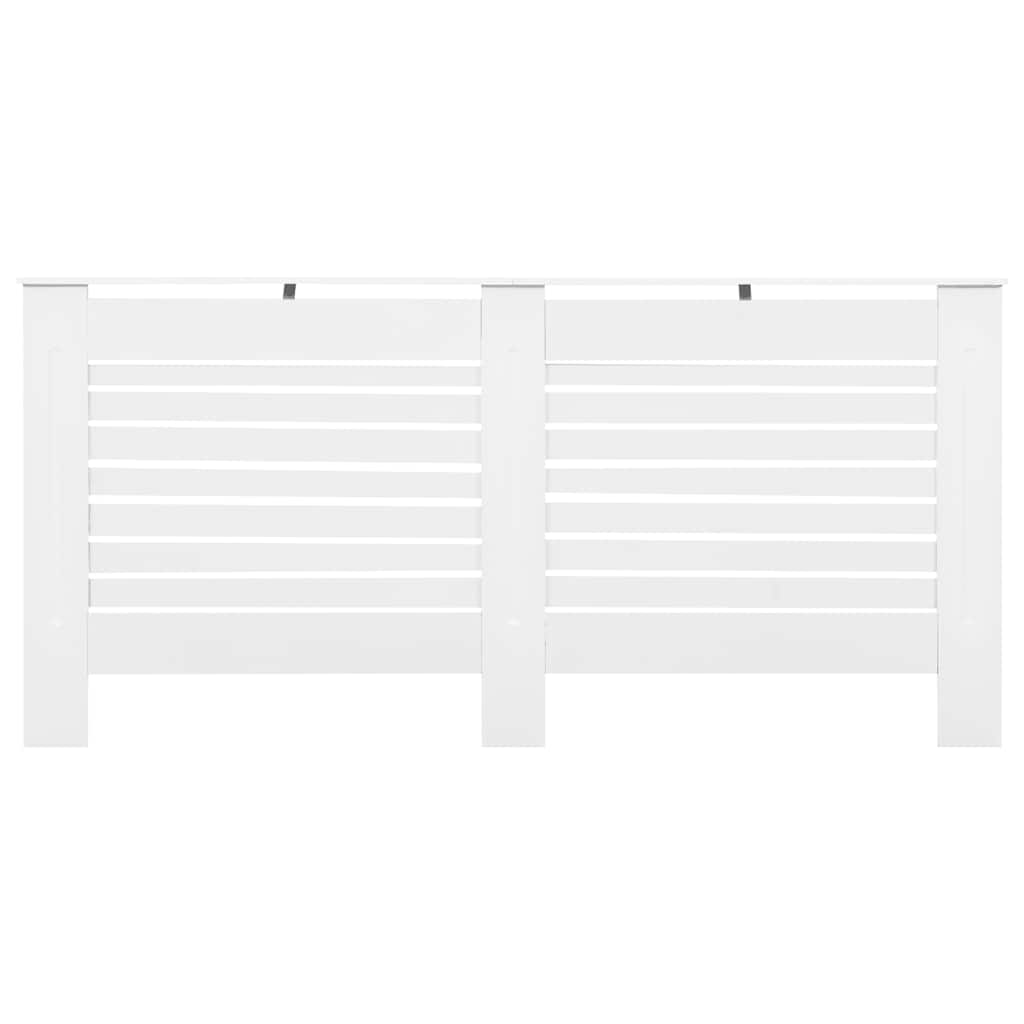 Copertura per Radiatore Bianca 172x19x81,5 cm in MDF