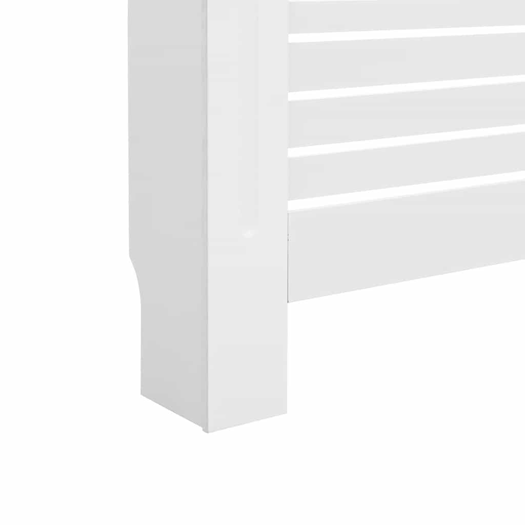 Copertura per Radiatore Bianca 172x19x81,5 cm in MDF
