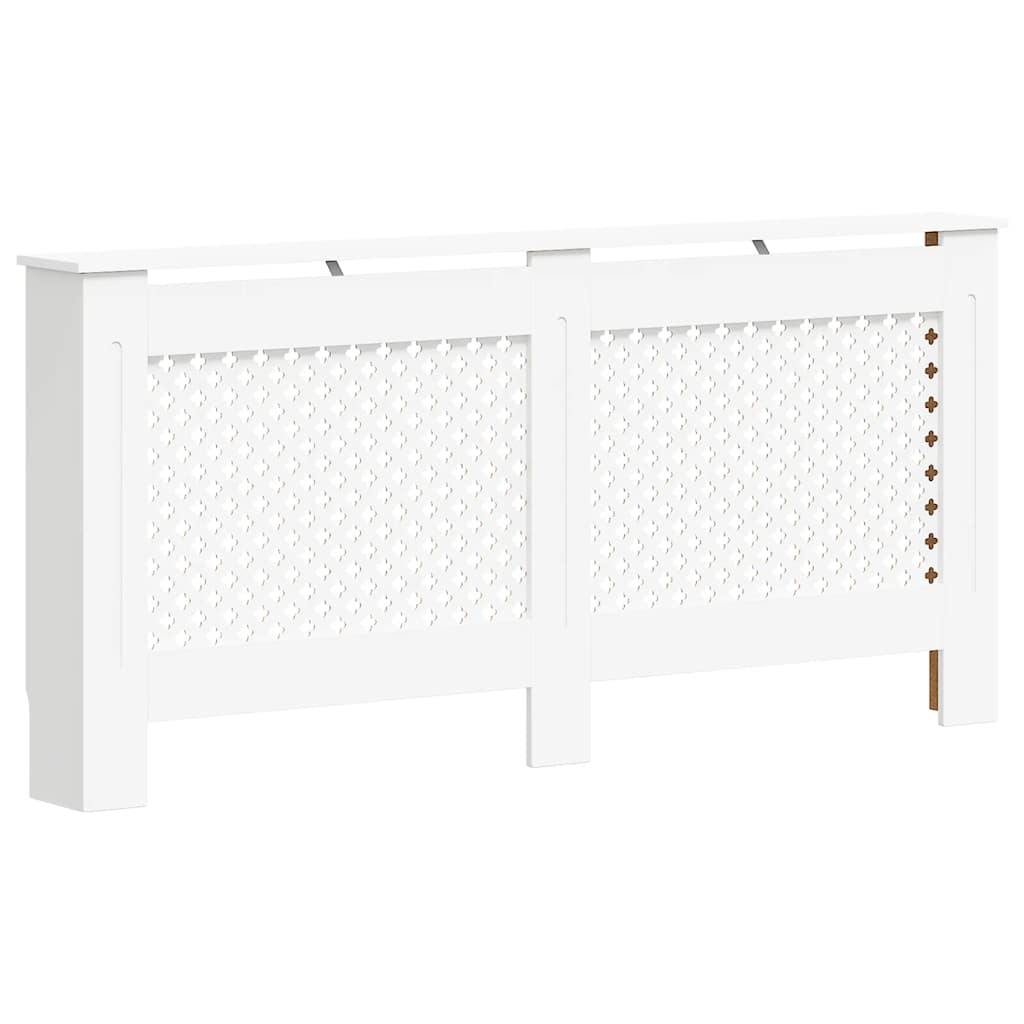 Copertura per Radiatore Bianca 172x19x81,5 cm in MDF