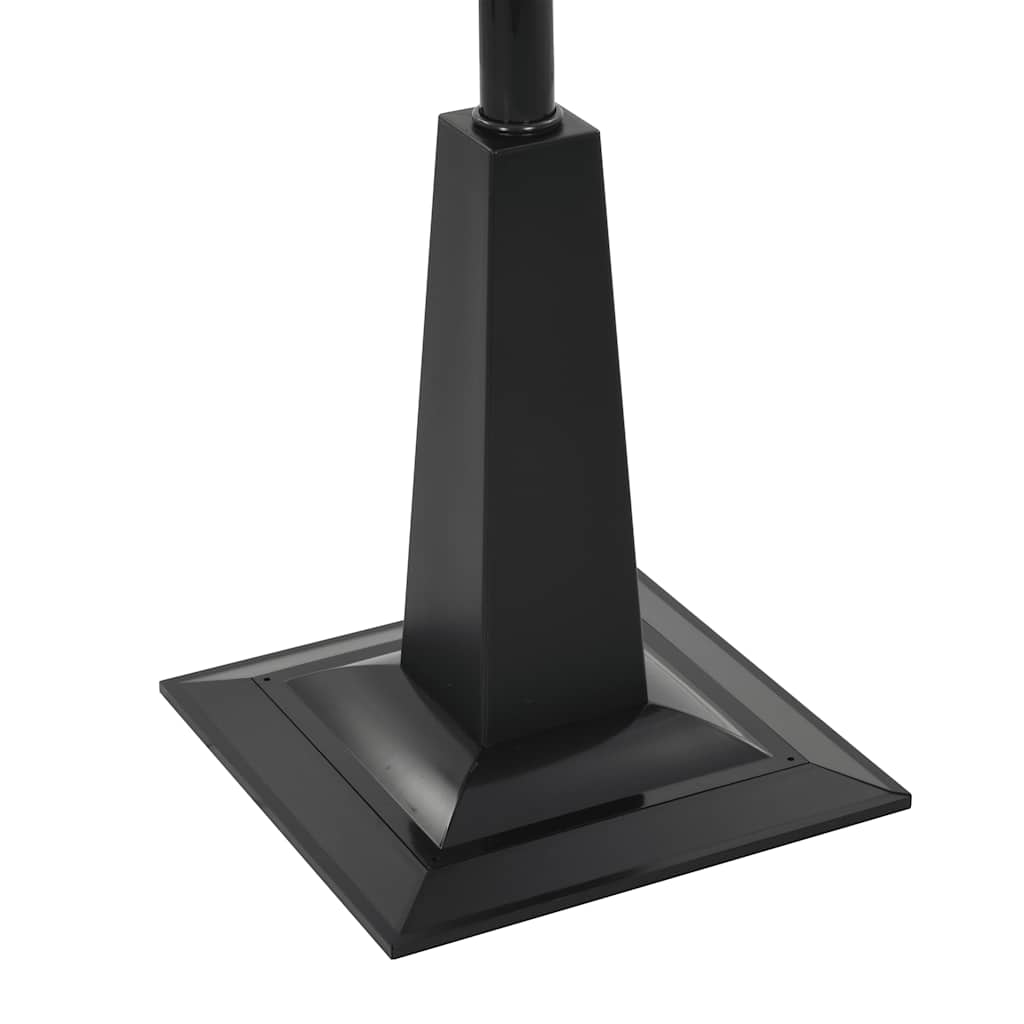 Lampione di Natale con Babbo Natale 180 cm LED