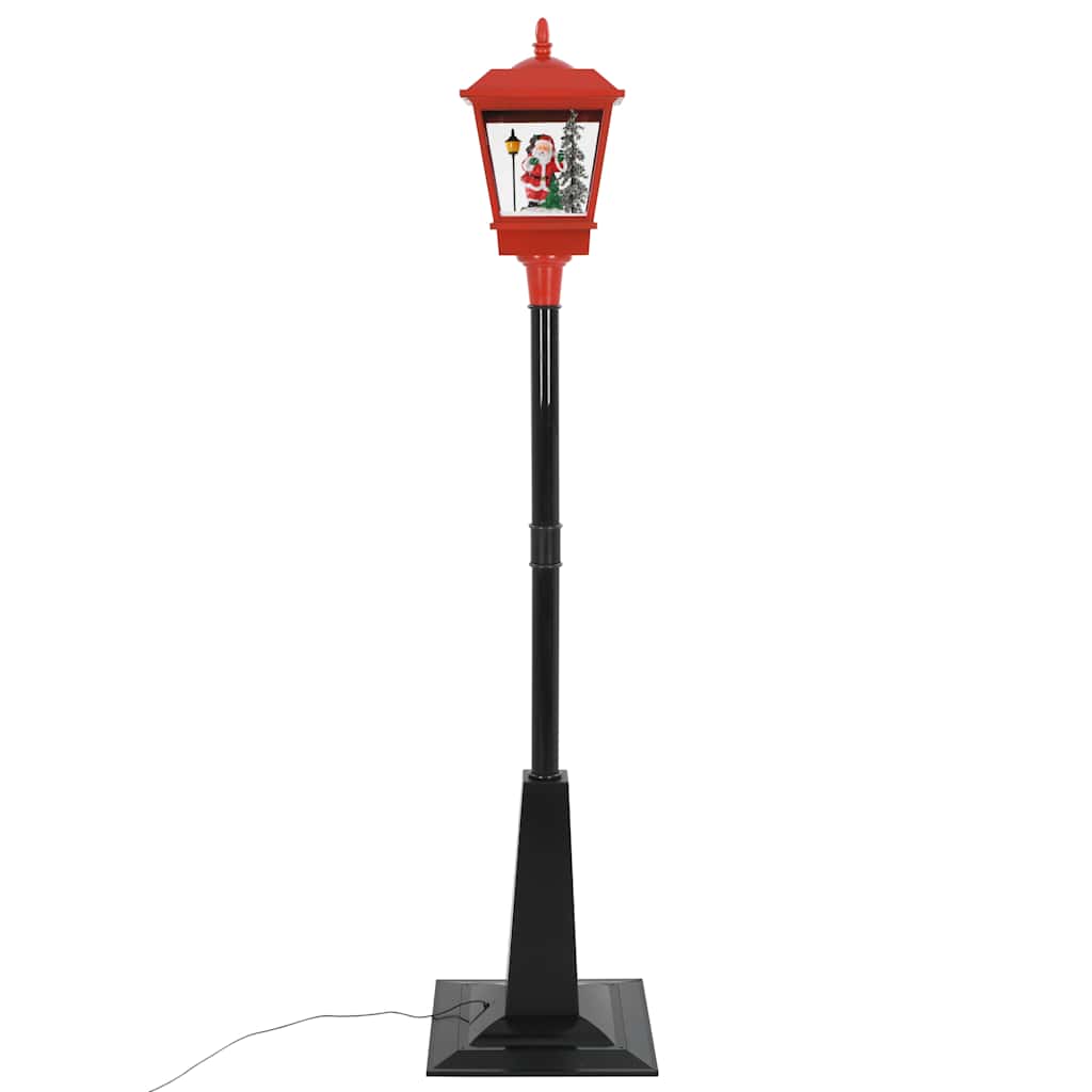 Lampione di Natale con Babbo Natale 180 cm LED