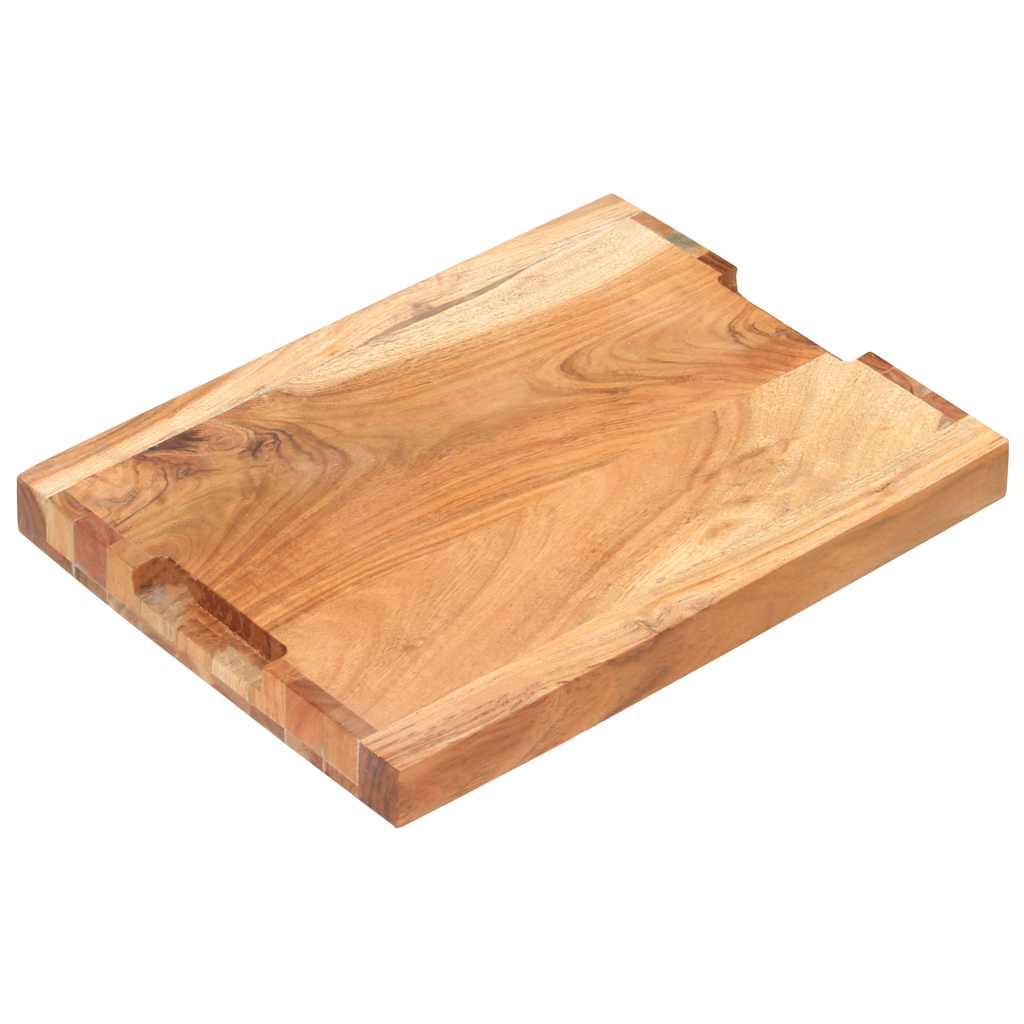 Tagliere 40x30x4 cm in Legno Massello di Acacia