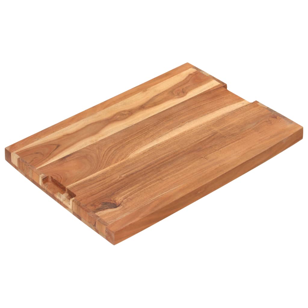 Tagliere 60x40x4 cm in Legno Massello di Acacia