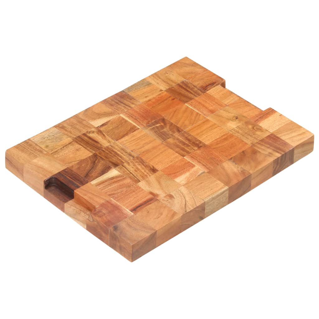 Tagliere 40x30x3,8 cm in Legno Massello di Acacia