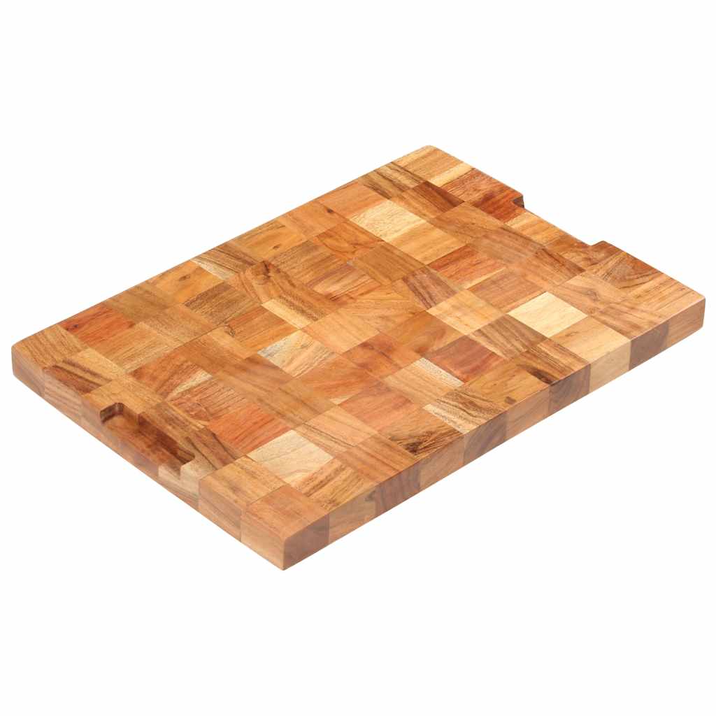 Tagliere 50x34x3,8 cm in Legno Massello di Acacia