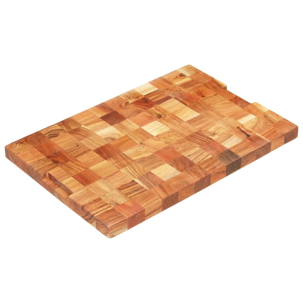 Tagliere 60x40x3,8 cm in Legno Massello di Acacia
