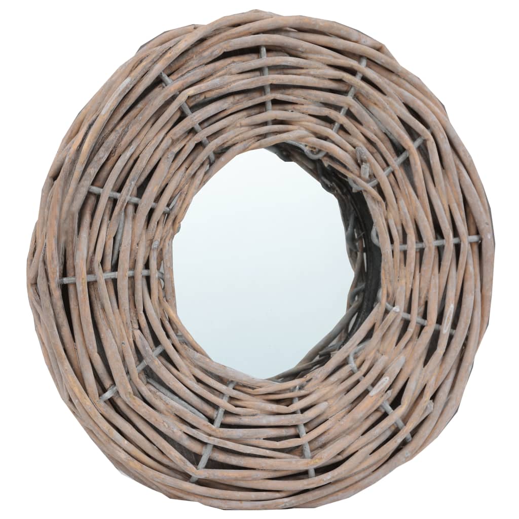 Specchi 3 pz 15 cm in Vimini
