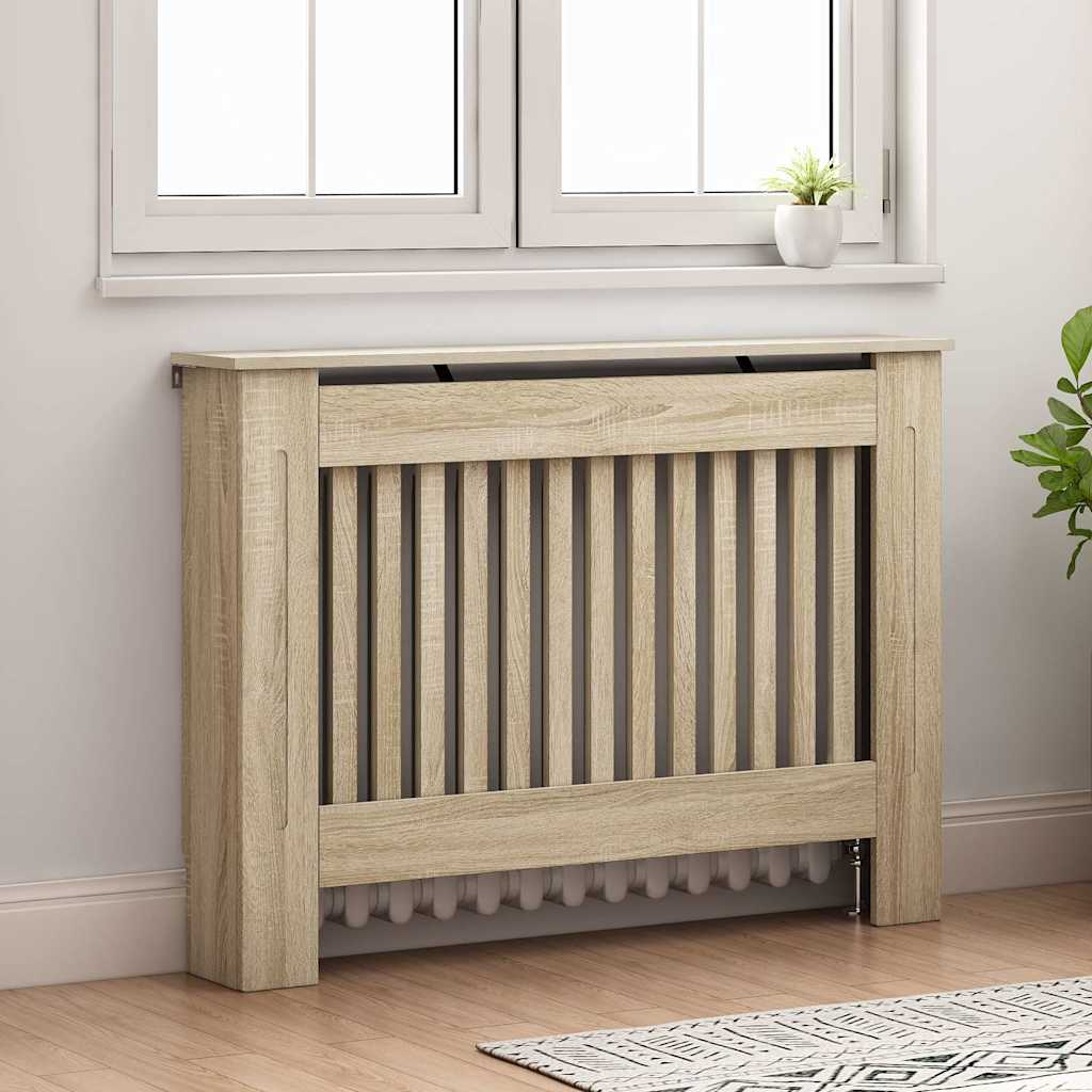 Copertura per Radiatore 112x19x81,5 cm in Legno Multistrato