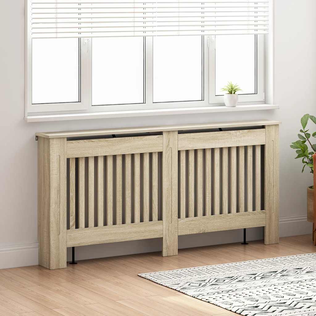 Copertura per Radiatore 172x19x81 cm in Legno Multistrato