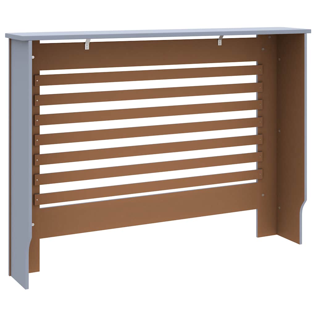 Copertura per Radiatore Antracite 112x19x81,5 cm in MDF