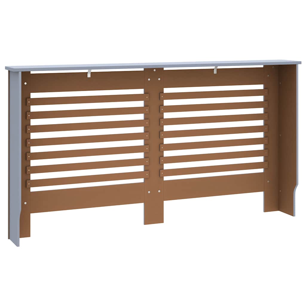 Copertura per Radiatore Antracite 152x19x81,5 cm in MDF