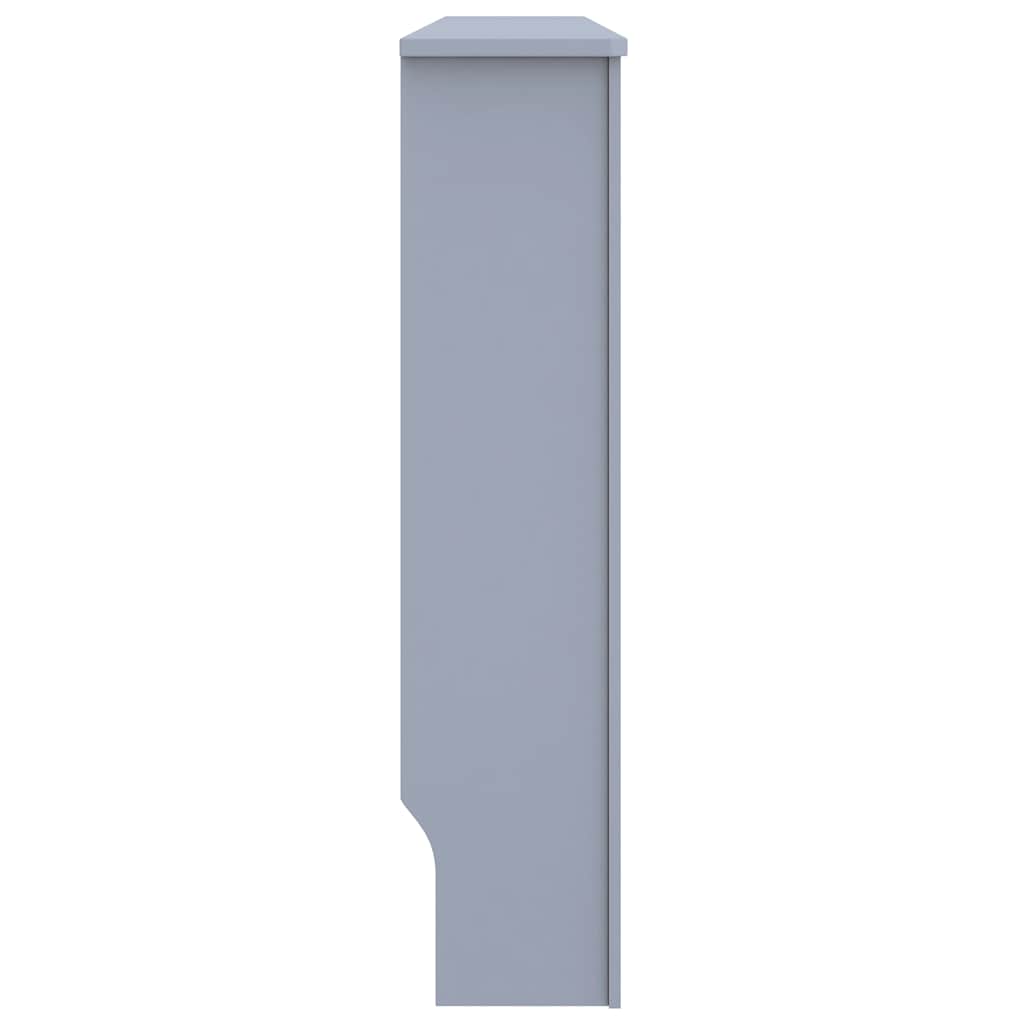Copertura per Radiatore Antracite 152x19x81,5 cm in MDF