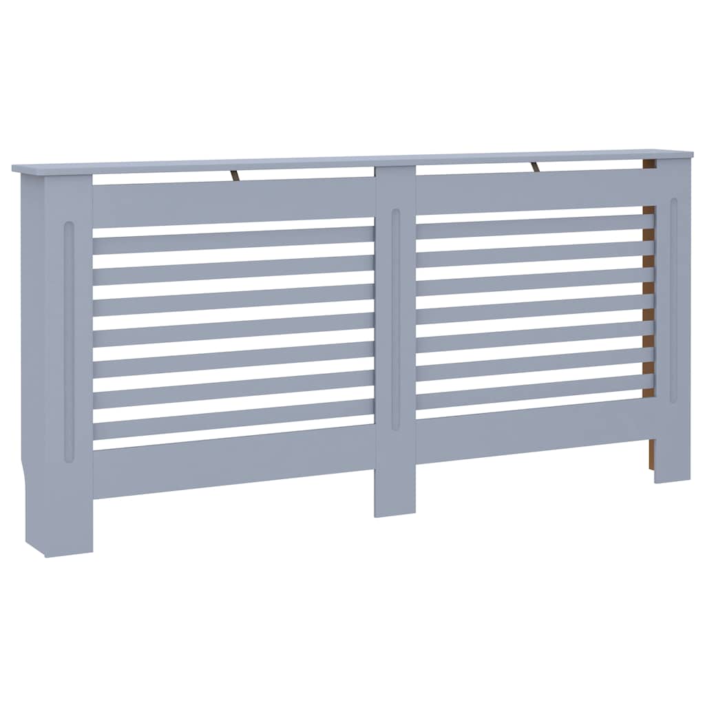 Copertura per Radiatore Antracite 172x19x81,5 cm in MDF