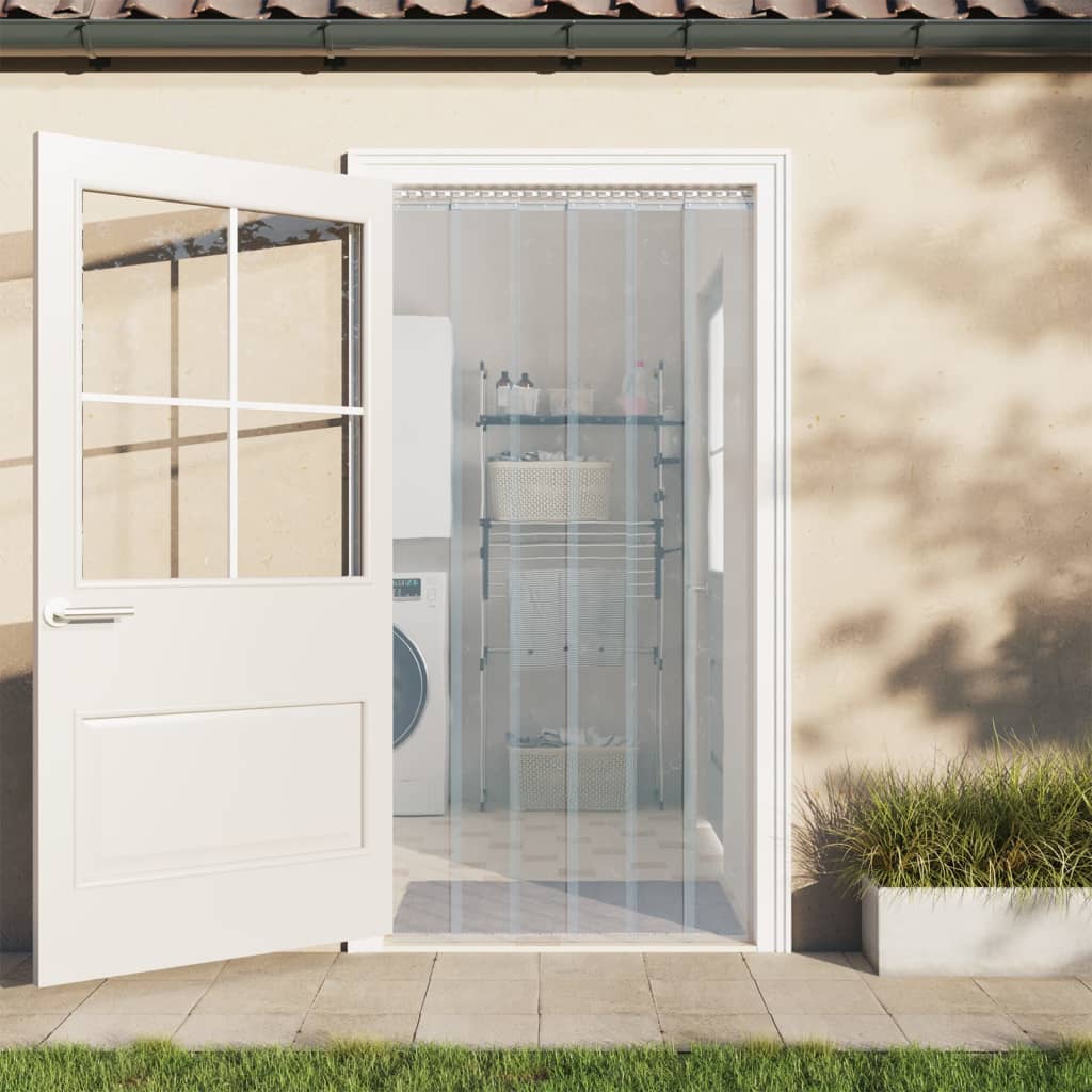 Rotolo per Tenda a Strisce in PVC 1,6mm x 200mm 25 m