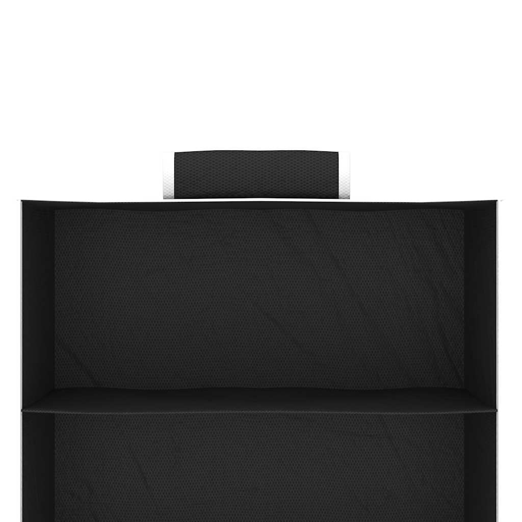 Organizer per Armadio da Appendere con 6 Ripiani 2 pz Tessuto