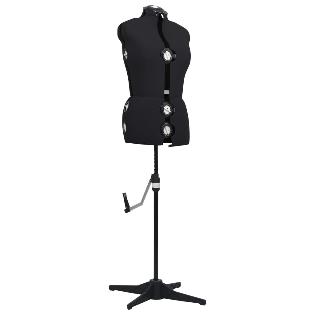 Manichino Femminile Regolabile Nero Taglia M 40-46
