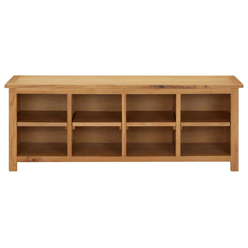 Scarpiera 120x37x45 cm in Legno Massello di Rovere