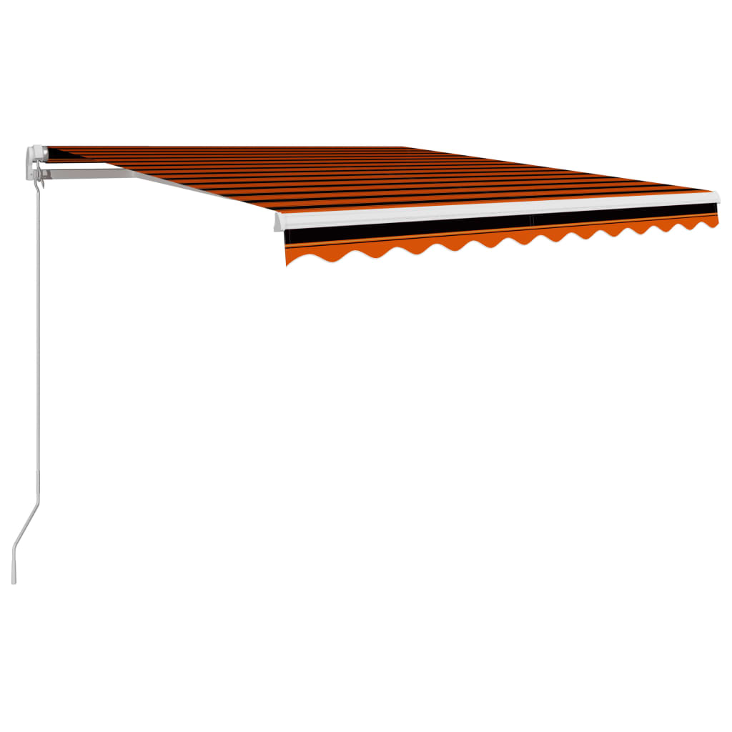 Tenda retrattile Arancione e Marrone 300 x 250 cm