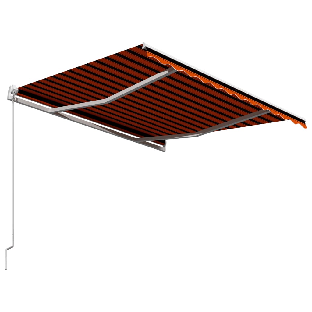 Tenda retrattile Arancione e Marrone 300 x 250 cm