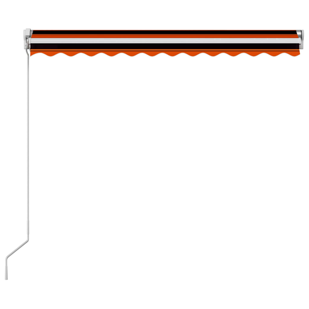 Tenda retrattile Arancione e Marrone 300 x 250 cm