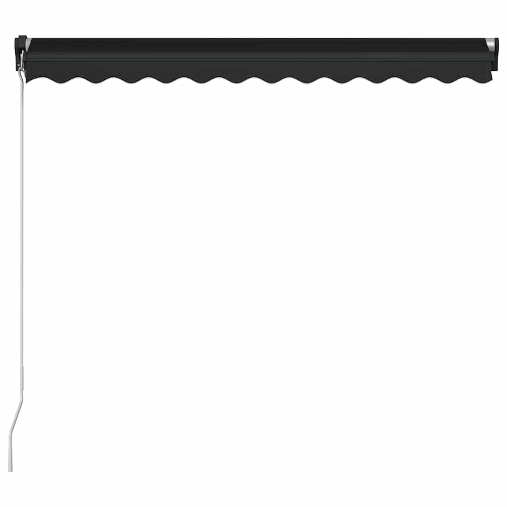 Tenda da Sole Retrattile Manuale 350x250 cm Antracite