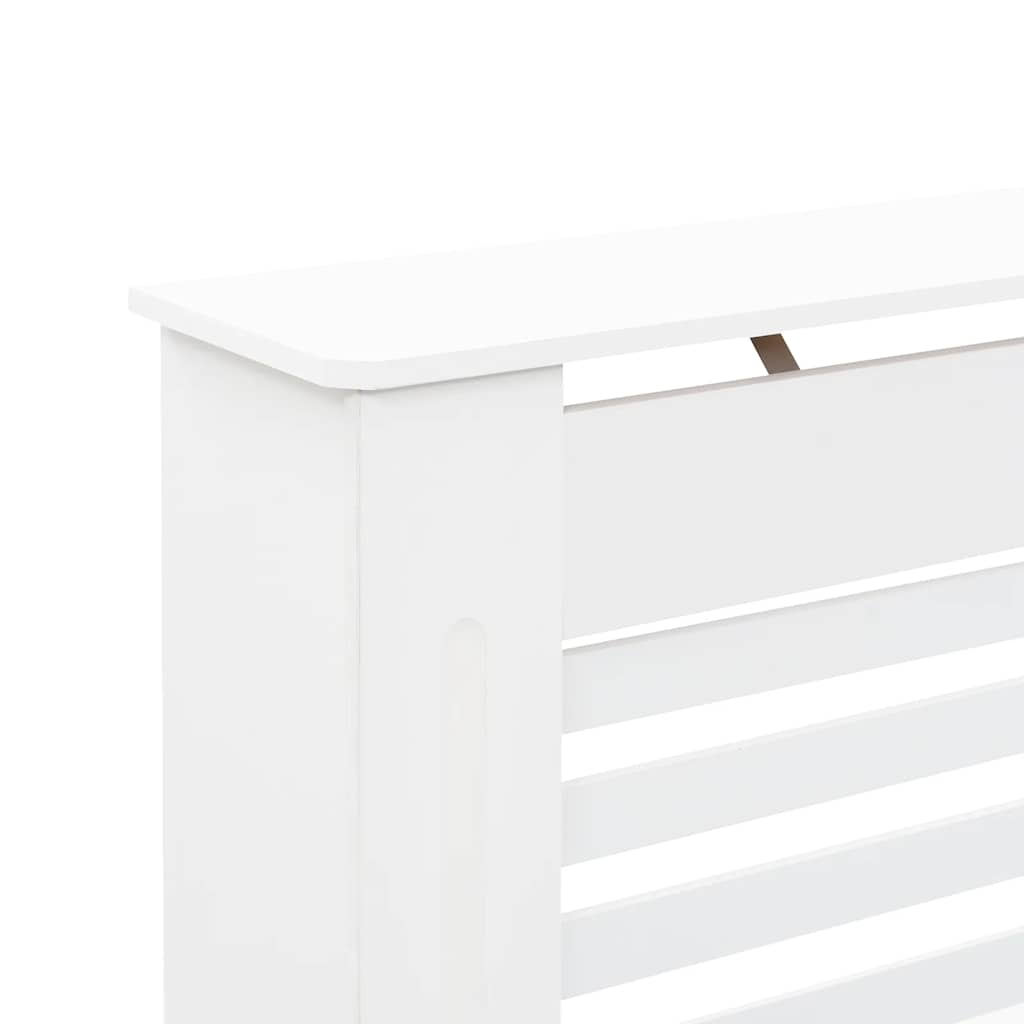 Coperture per Radiatori 2 pz Bianche 112x19x81,5 cm in MDF
