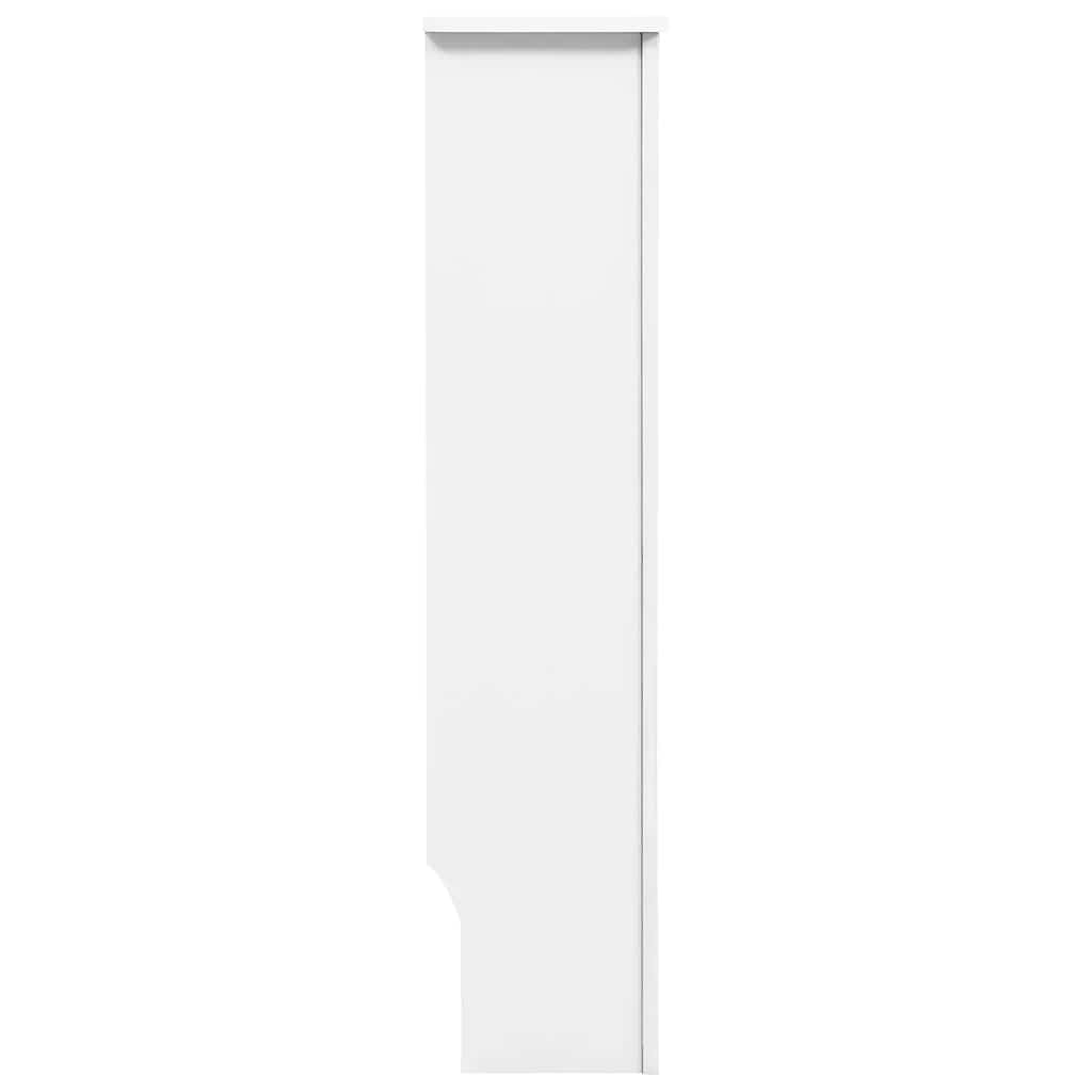 Coperture per Radiatori 2 pz Bianche 172x19x81,5 cm in MDF