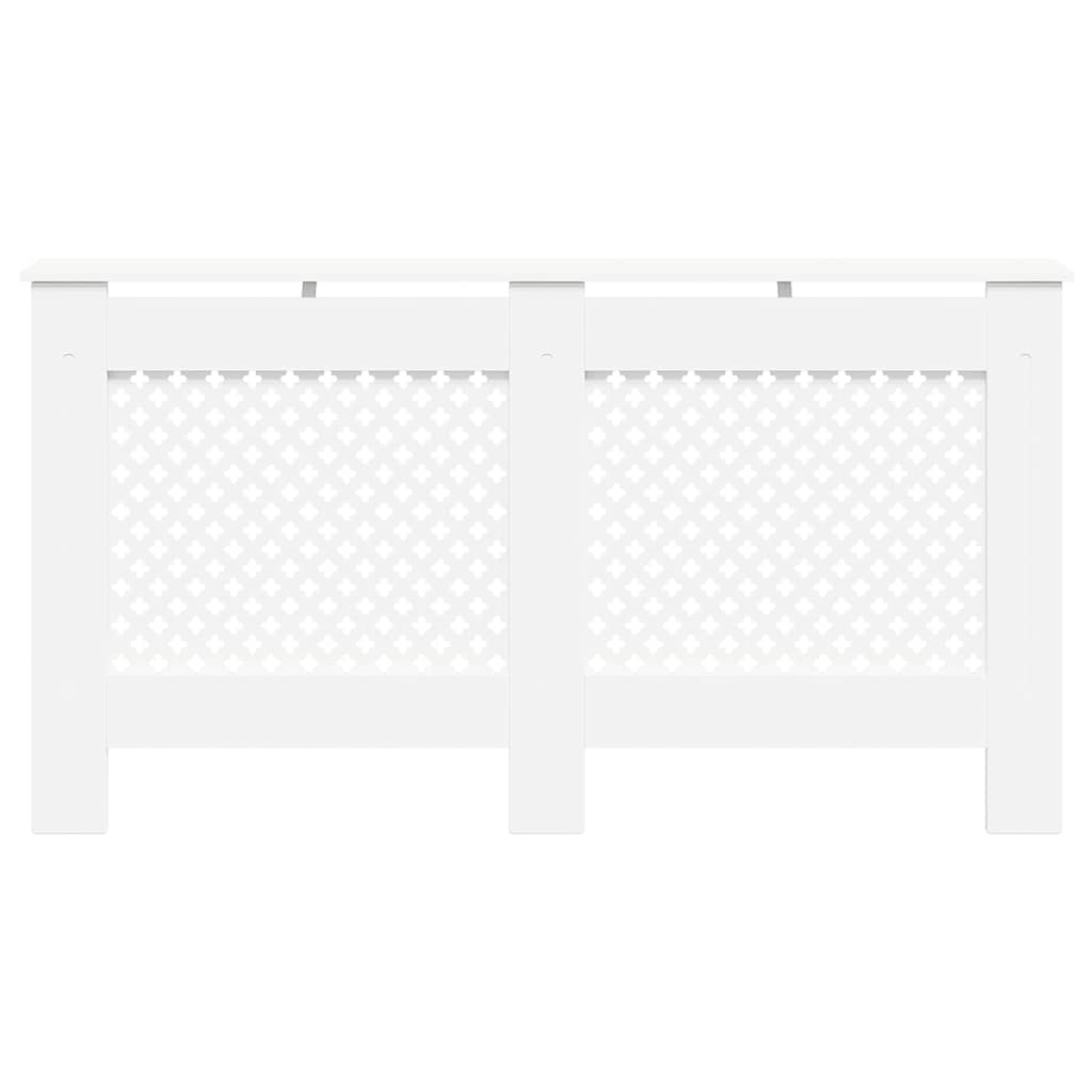 Coperture per Radiatori 2pz Bianche 152x19x81,5 cm in MDF