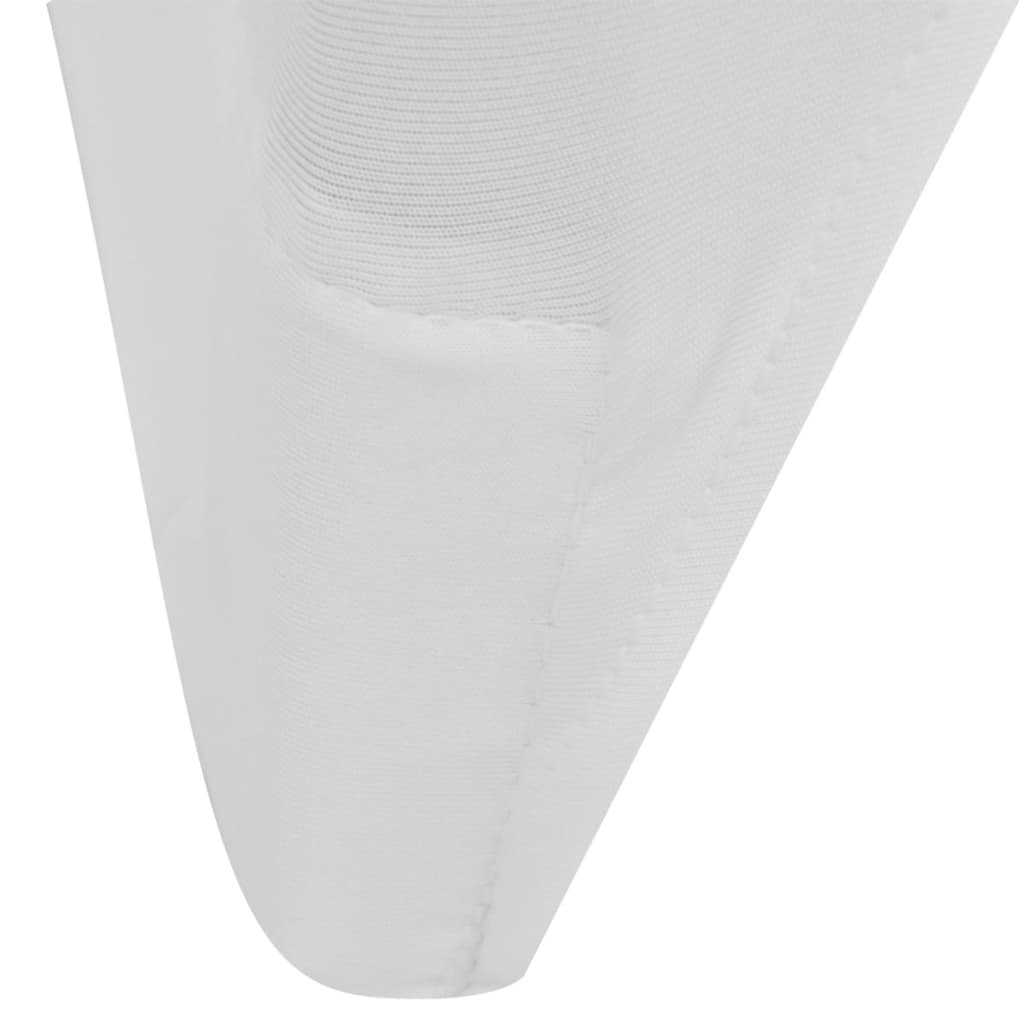 Coprisedie in Tessuto Elasticizzato Bianco 24 pz