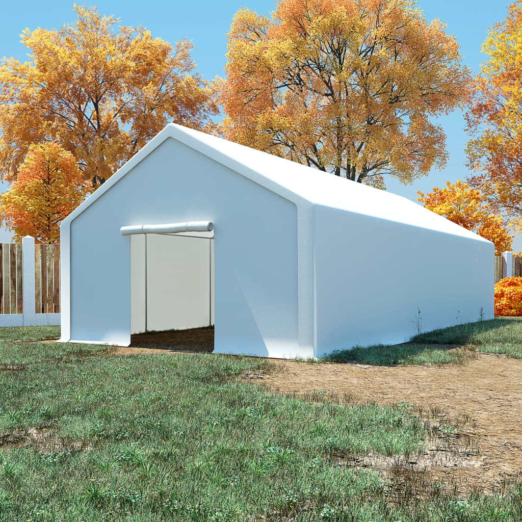 Tenda Capannone in PE 5x10 m Bianca
