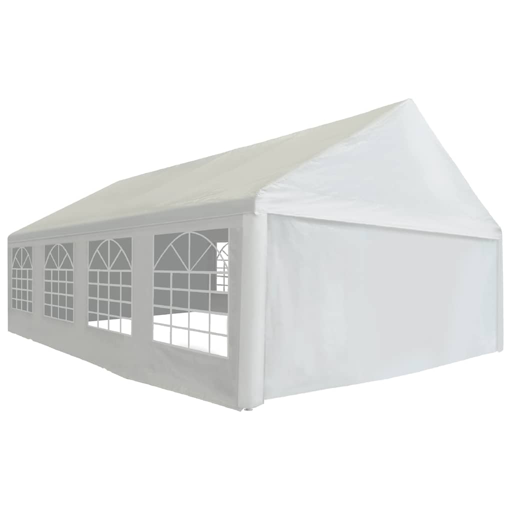 Tendone per Feste in PE 5x8 m Bianco