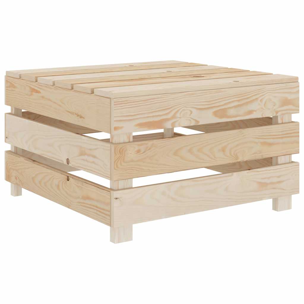 Set Divani da Giardino 5 pz su Pallet in Legno