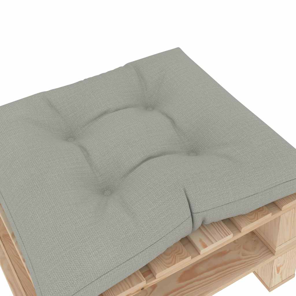 Set Divani da Giardino Pallet 4 pz con Cuscini Talpa in Legno