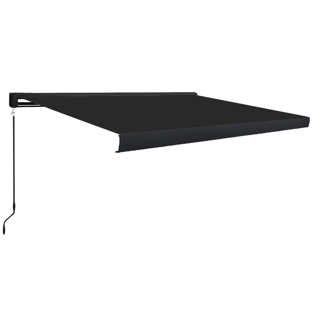 Tenda a Cassonetto Manuale 300x250 cm Antracite