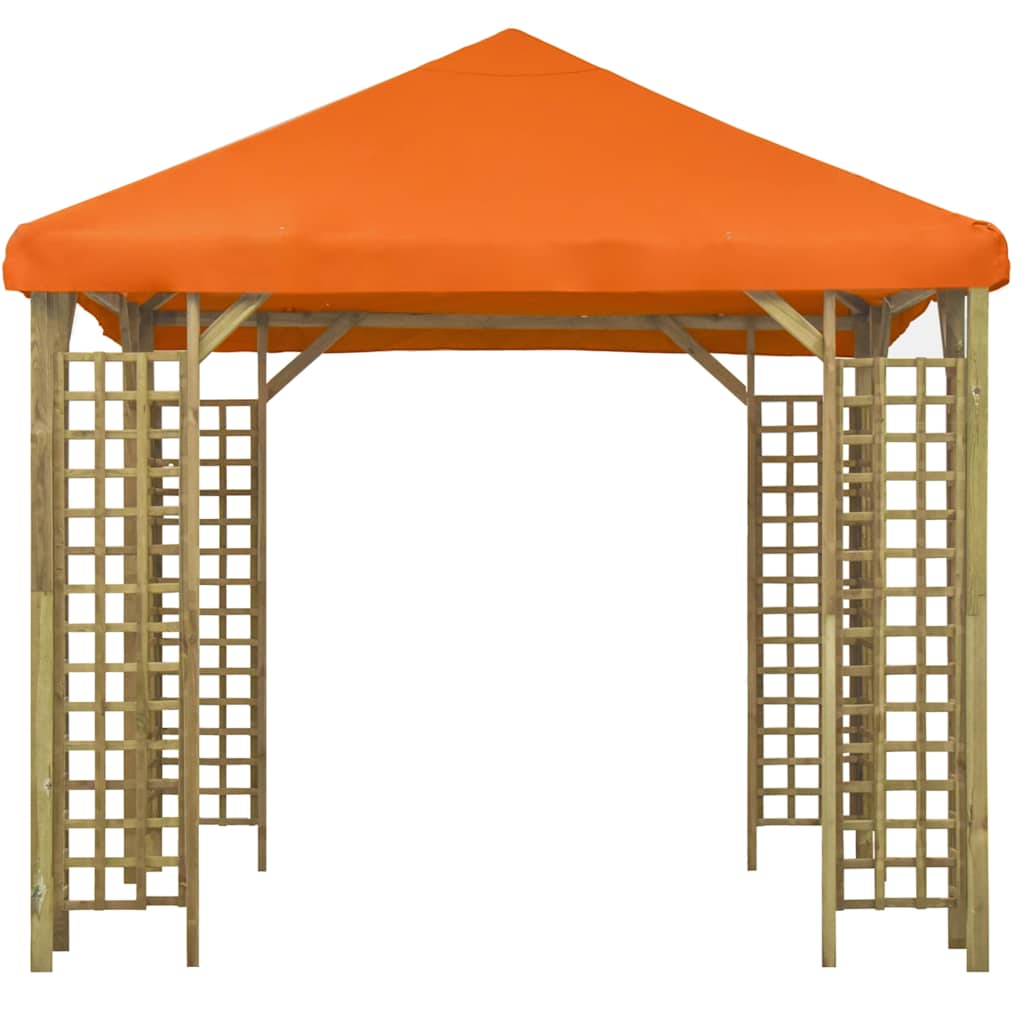 Gazebo 3x3 m Arancione