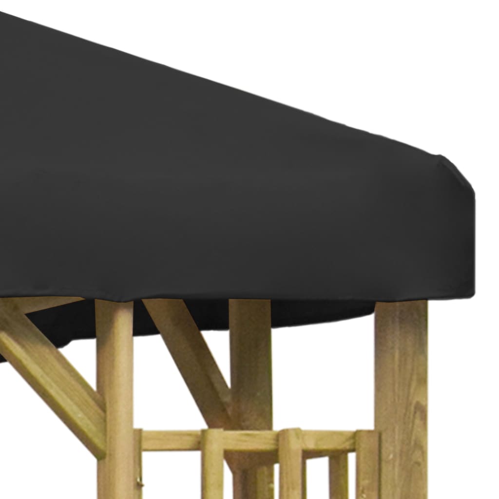 Gazebo 3x3 m Antracite