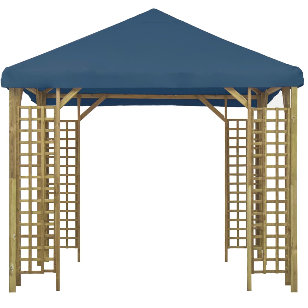 Gazebo 3x3 m Blu