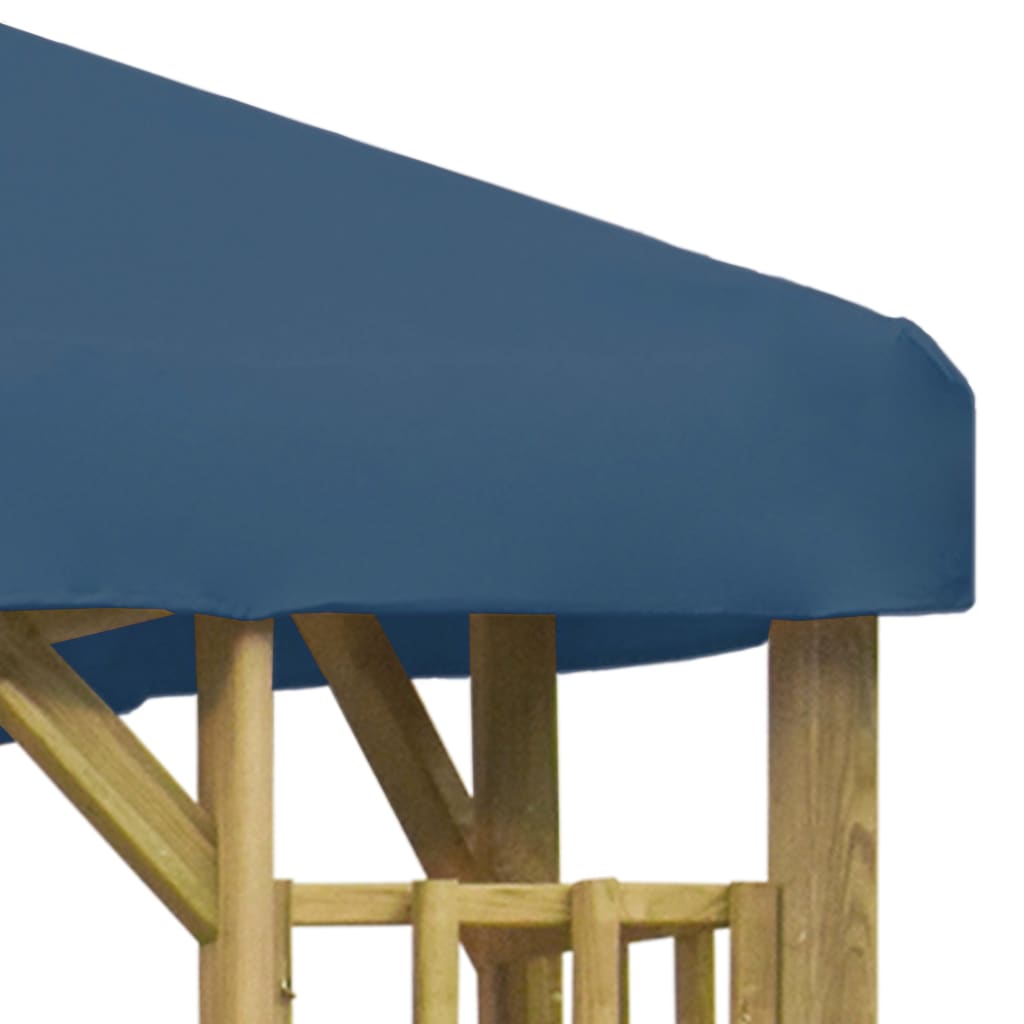 Gazebo 3x3 m Blu