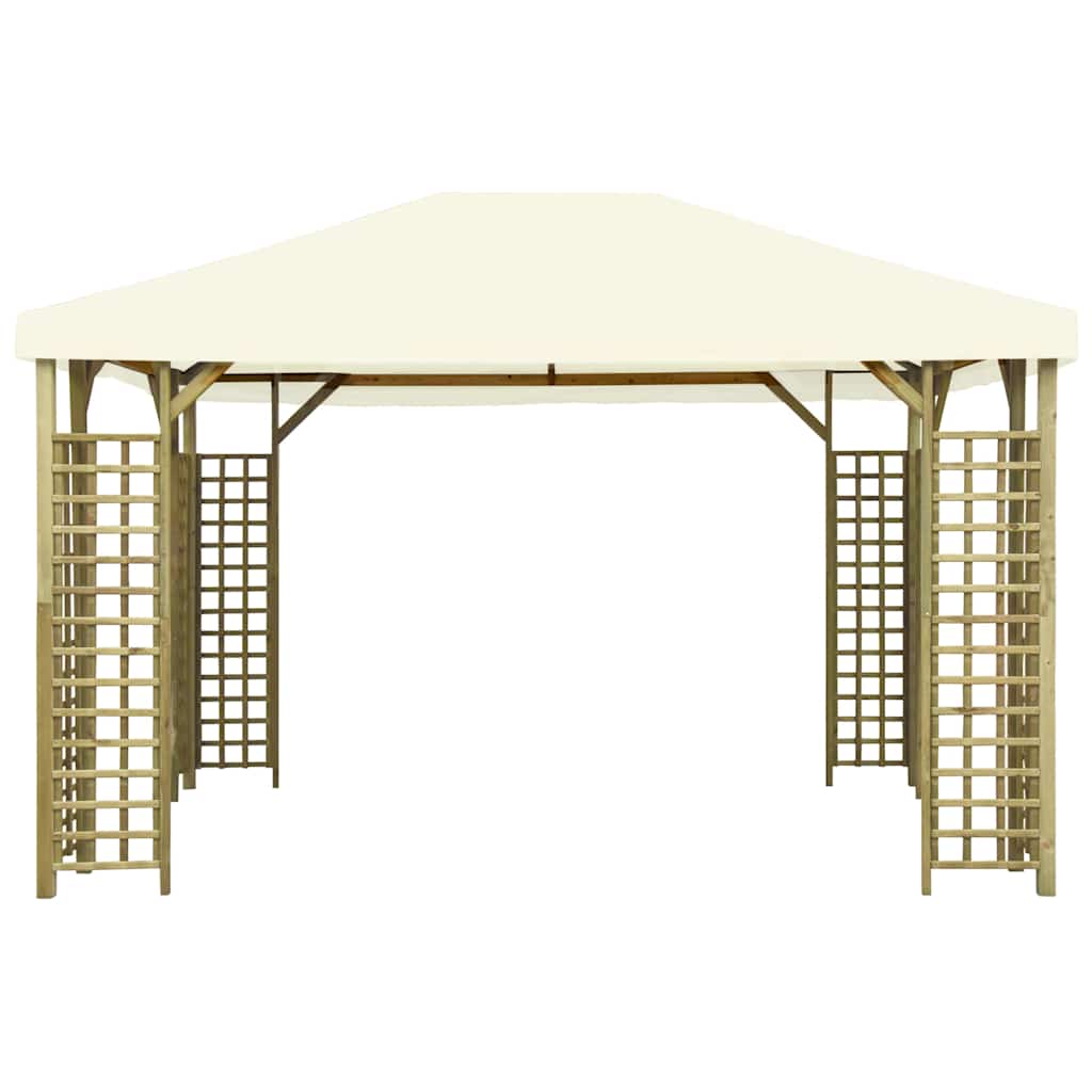 Gazebo 4x3 m Crema