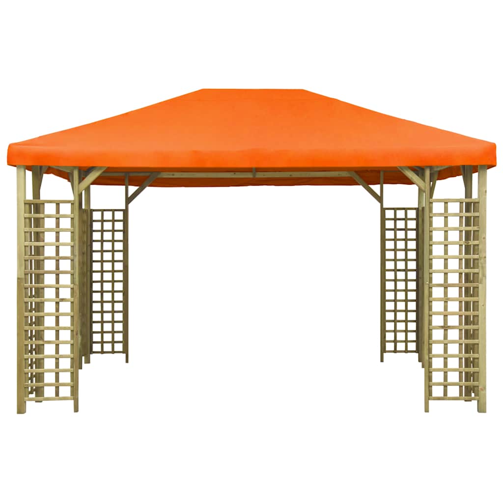 Gazebo 4x3 m Arancione