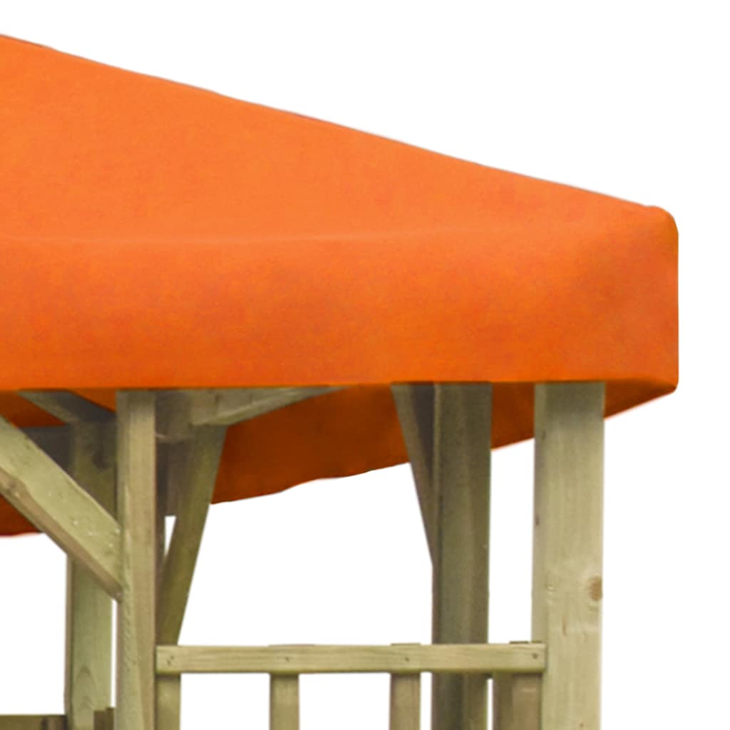 Gazebo 4x3 m Arancione