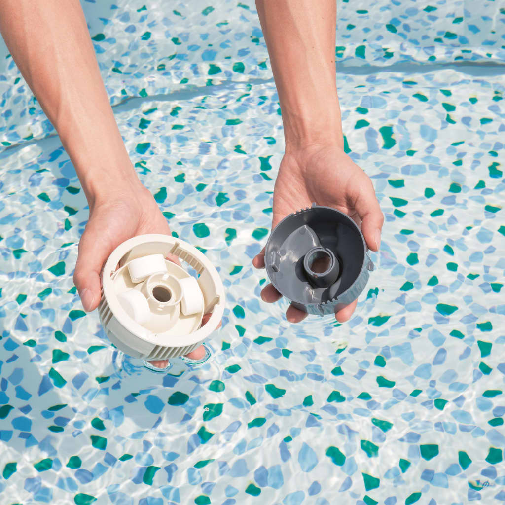 Vasca Idromassaggio con Bordo Lay-Z-Spa Blu e Nero