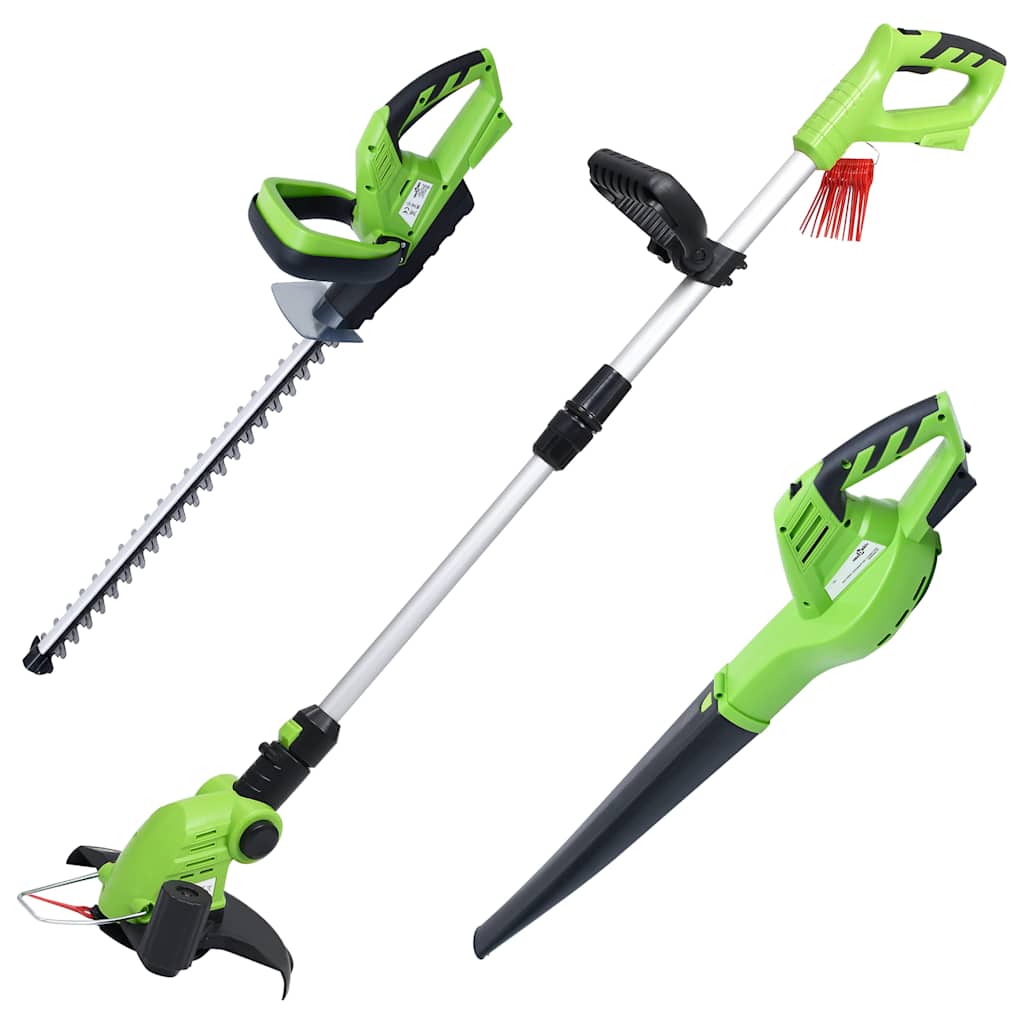 Tagliaerba Cordless con Set Attrezzi da Giardino Elettrici