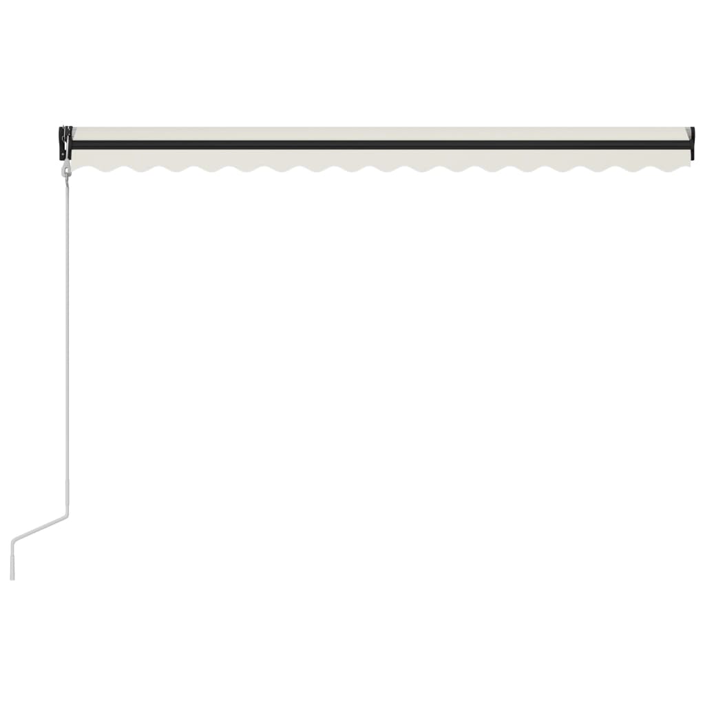 Tenda da Sole Retrattile Automatica 400x300 cm Crema
