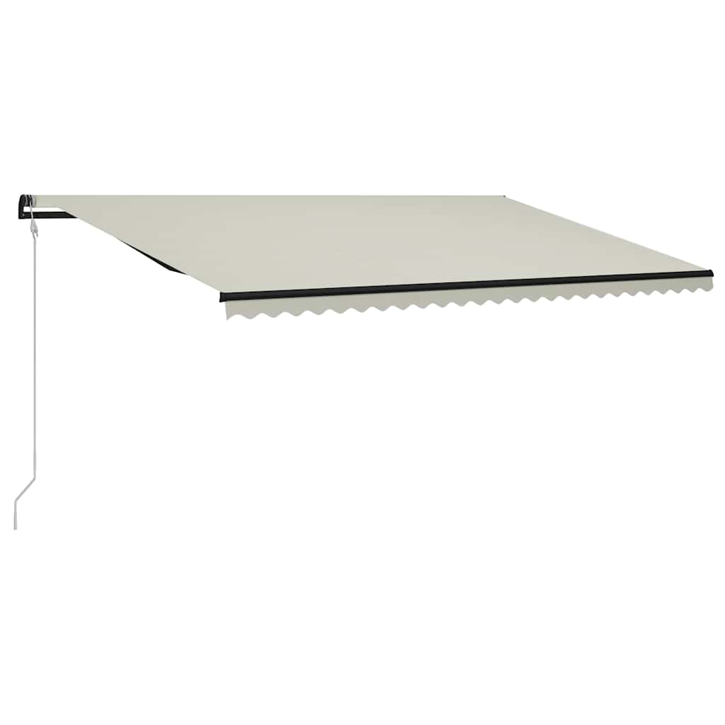 Tenda da Sole Retrattile Automatica 600x300 cm Crema