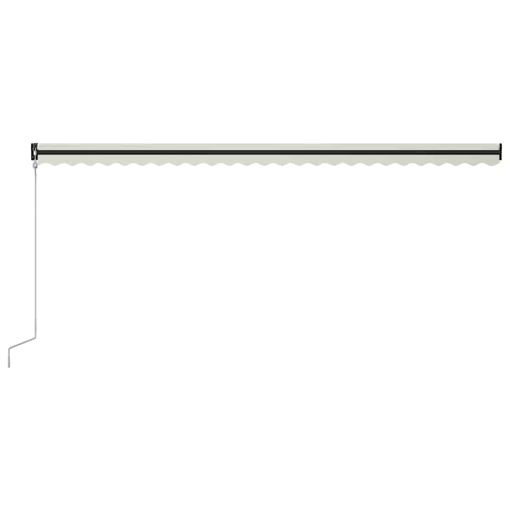 Tenda da Sole Retrattile Automatica 600x300 cm Crema