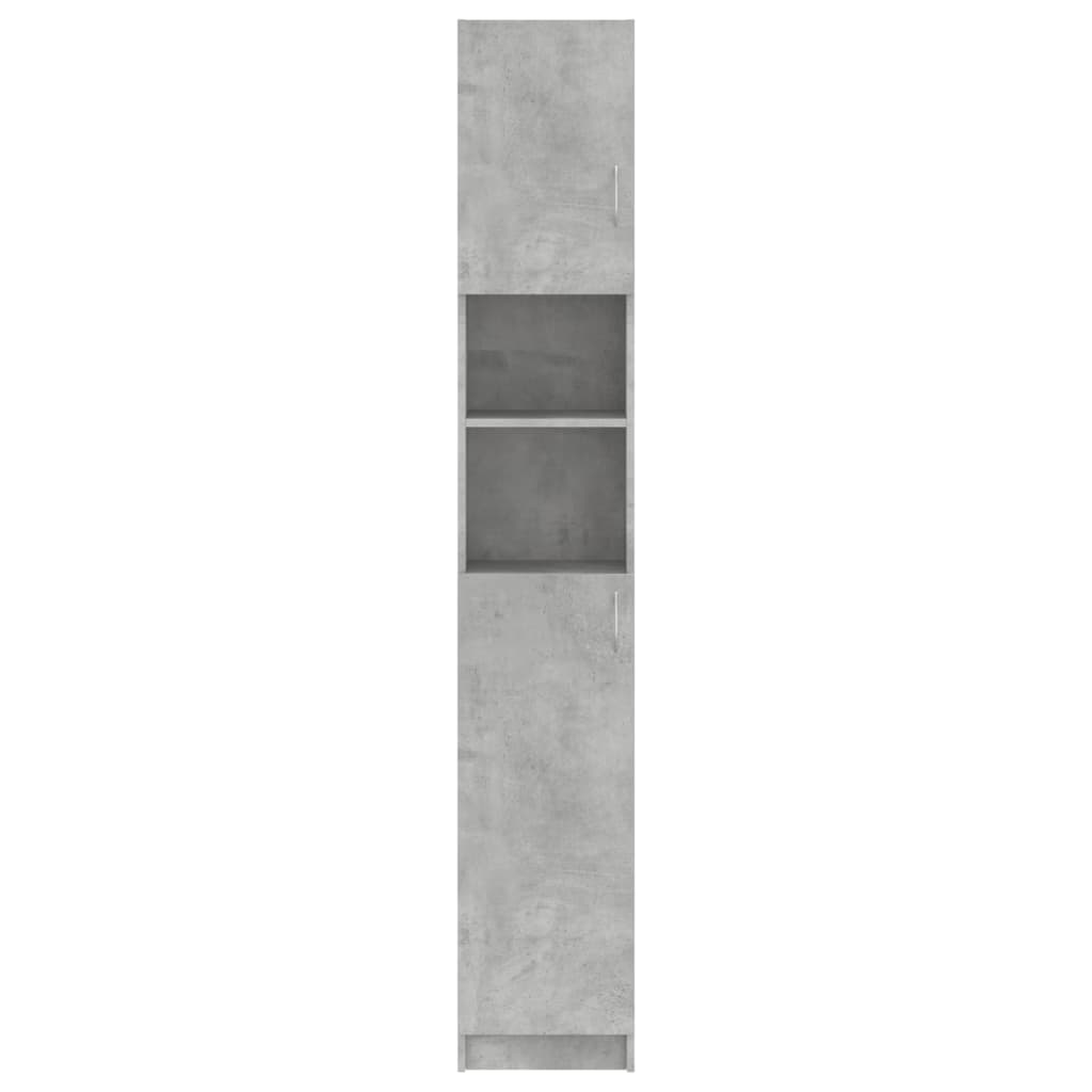 Set Mobili per Lavatrice Grigio Cemento in Truciolato