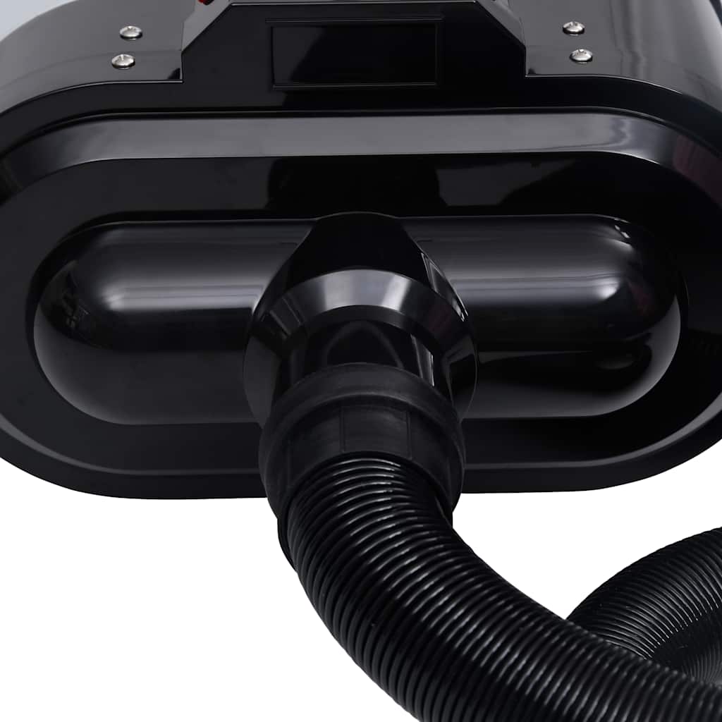 Asciugatore per Cani Motore Doppio Stand Nero Plastica Acciaio