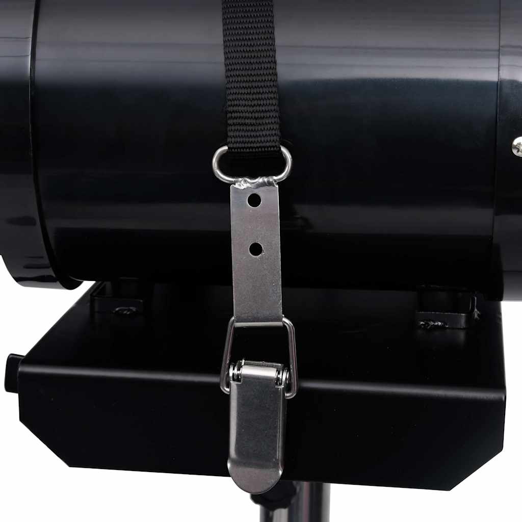 Asciugatore per Cani Motore Doppio Stand Nero Plastica Acciaio