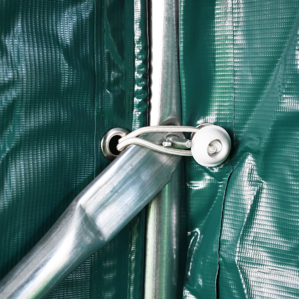 Tenda Garage in PVC 2,4x3,6 m Verde